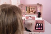 Kozmetický kufrík s kaderníctvom My Beauty Vanity 3v1 Smoby a nechtové štúdio s 13 doplnkami