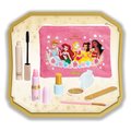 Kozmetická taštička s kozmetikou Princezné Disney Make Up Set Smoby so špirálou rúžom očný tieň so štetcom a pilník