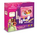 Kozmetická taštička s kozmetikou Princezné Disney Make Up Set Smoby so špirálou rúžom očný tieň so štetcom a pilník