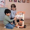 Kadernícky vozík s elektronickým sušičom na vlasy My Hair Style Trolley Smoby so zvukom a svetlom 13 doplnkov