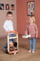 Kadernícky vozík s elektronickým sušičom na vlasy My Hair Style Trolley Smoby so zvukom a svetlom 13 doplnkov