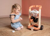 Kadernícky vozík s elektronickým sušičom na vlasy My Hair Style Trolley Smoby so zvukom a svetlom 13 doplnkov