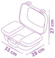 Kozmetický kufrík so zrkadlom Princezné Disney Beauty Vanity Smoby kozmetika s kaderníctvom a nechtovým štúdiom s 10 doplnkami
