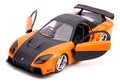 Autíčko Fast & Furious Jada kovové s otvárateľnými dverami 6 druhov dĺžka 13,5 cm 1:32
