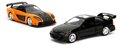 Autíčka Honda Civic Coupe a Han´s Mazda RX-7 Fast & Furious Twin Pack Jada kovové s otvárateľnými dverami dĺžka 13 cm 1:32