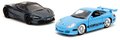 Autíčka Brian Porsche 911 GT3 RS a Shaw´s McLaren 720S Fast & Furious Twin Pack Jada kovové s otvárateľnými dverami dĺžka 13 cm 1:32