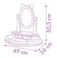 Kozmetický stolík malý Gabby Tabletop Dressing Table Smoby s kozmetikou a bižutériou s 12 doplnkami