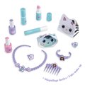 Kozmetický stolík s otáčateľným zrkadlom a stoličkou Gabby Dressing Table 2v1 Smoby s úložným priestorom pre 12 doplnkov