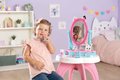 Kozmetický stolík s otáčateľným zrkadlom a stoličkou Gabby Dressing Table 2v1 Smoby s úložným priestorom pre 12 doplnkov