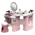 Kozmetický stolík s elektronickým fénom My Beauty Center 3v1 Smoby kaderníctvo a kozmetika s nechtovým štúdiom 26 doplnkov