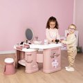Kozmetický stolík s elektronickým fénom My Beauty Center 3v1 Smoby kaderníctvo a kozmetika s nechtovým štúdiom 26 doplnkov