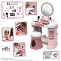 Kozmetický stolík s nastaviteľným zrkadlom My Beauty Dressing Table Smoby so stoličkou a 15 skrášľujúcimi doplnkami