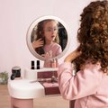 Kozmetický stolík s nastaviteľným zrkadlom My Beauty Dressing Table Smoby so stoličkou a 15 skrášľujúcimi doplnkami