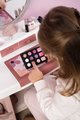 Kozmetický stolík s nastaviteľným zrkadlom My Beauty Dressing Table Smoby so stoličkou a 15 skrášľujúcimi doplnkami