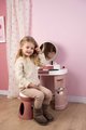 Kozmetický stolík s nastaviteľným zrkadlom My Beauty Dressing Table Smoby so stoličkou a 15 skrášľujúcimi doplnkami