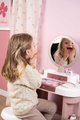 Kozmetický stolík s nastaviteľným zrkadlom My Beauty Dressing Table Smoby so stoličkou a 15 skrášľujúcimi doplnkami