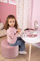 Kozmetický stolík s polohovateľným zrkadlom My Beauty Studio Smoby s otočnými poličkami a stromčeky na zavesenie šperkov s 15 doplnkami