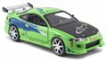 Autíčko Mitsubishi Eclipse 1995 Fast & Furious Jada kovové s otvárateľnými dverami dĺžka 20 cm 1:24