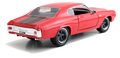 Autíčko Chevy Chevelle 1970 Fast & Furious Jada kovové s otvárateľnými časťami dĺžka 20 cm 1:24