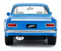 Autíčko Ford Escort 1974 Fast & Furious Jada kovové s otvárateľnými časťami a gumenými kolieskami dĺžka 18 cm 1:24