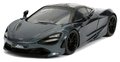 Autíčko Shaw McLaren 720S Fast & Furious Jada kovové s otvárateľnými časťami dĺžka 20,5 cm 1:24