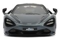 Autíčko Shaw McLaren 720S Fast & Furious Jada kovové s otvárateľnými časťami dĺžka 20,5 cm 1:24