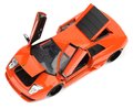 Autíčko Lamborghini Murcielago Fast & Furious Jada kovové s otvárateľnými časťami dĺžka 18 cm 1:24