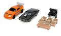 Garáž s domom Dominic Toretto Fast & Furious Nano scene Jada 13 dielov s piknikovým posedením a 2 kovové autíčka od 8 rokov