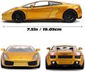 Autíčko Lamborghini Gallardo Fast&Furious Jada kovové s otvárateľnými časťami dĺžka 19 cm 1:24