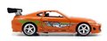 Autíčka Toyota Supra a Dodge Charger 1970 Fast & Furious Twin Pack Jada kovové s otvárateľnými dverami dĺžka 12 cm 1:32