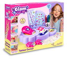 Tetovacie štúdio s ozdobnými kamienkami Glam Tattoo Corner Smoby 4 rôzne štýly tetovania 30 doplnkov od 6 rokov