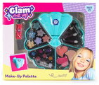 Kozmetická paleta s očnými tieňmi Glam Makeup Palette Smoby 8 leskov na pery s lícenkami a aplikátormi od 6 rokov
