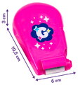 Tetovacia sada s metalickými fóliami Glam Metallic Tattoo Smoby s ozdobnými kamienkami 11 doplnkov od 6 rokov