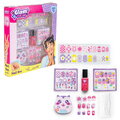 Sada na manikúru s nalepovacími nechtami Glam Nail Set Smoby s lakom a pilníkom 6 doplnkov od 6 rokov