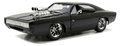 Autíčko Dodge Charger 1970 Fast & Furious Jada kovové s otvárateľnými časťami a figúrkou Dominic Torreto dĺžka 21 cm 1:24