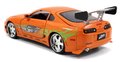 Autíčko Toyota Supra 1995 Fast & Furious Jada kovové s otvárateľnými časťami a figúrkou Brian O´Connor dĺžka 21 cm 1:24