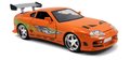 Autíčko Toyota Supra 1995 Fast & Furious Jada kovové s otvárateľnými časťami a figúrkou Brian O´Connor dĺžka 21 cm 1:24
