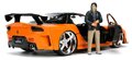 Autíčko Mazda RX-7 1995 Fast & Furious Jada kovové s otvárateľnými časťami a figúrkou Hana dĺžka 19 cm 1:24