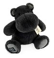 Plyšový hrošík Hippo Anthracite Grey Histoire d’ Ours čierny 25 cm od 0 mes
