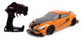 Autíčko na diaľkové ovládanie RC Drift Toyota Supra 2020 Fast & Furious Jada s náhradnými pneumatikami dĺžka 41 cm 1:10 od 8 rokov