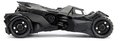 Autíčko Batman Arkham Knight Batmobile Jada kovové s otvárateľným kokpitom a figúrkou Batmana dĺžka 22 cm 1:24