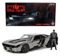 Autíčko Batman Batmobile 2022 Comic Con Jada kovové s otvárateľnými dverami a figúrkou Batmana dĺžka 19 cm 1:24