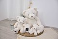 Plyšový medveď Le Nounours White Histoire d’ Ours biely 75 cm od 0 mes