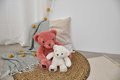 Plyšový medvedík Le Nounours White Histoire d’ Ours biely 28 cm od 0 mes