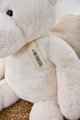 Plyšový medveď Le Nounours White Histoire d’ Ours biely 75 cm od 0 mes