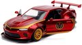 Autíčko Chevy Camaro 2016 Iron Man Marvel Jada kovové s otvárateľnými dverami dĺžka 13 cm 1:32
