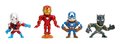 Figúrky zberateľské Avengers Marvel Figures 4-Pack Jada kovové 4 druhy výška 6 cm