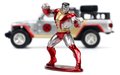 Autíčko Marvel X-Men 2020 Jeep Gladiator Jada kovové s otvárateľnými dverami a figúrkou Colossus dĺžka 14 cm 1:32