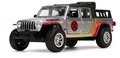 Autíčko Marvel X-Men 2020 Jeep Gladiator Jada kovové s otvárateľnými dverami a figúrkou Colossus dĺžka 14 cm 1:32