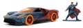 Autíčko Marvel Doctor Strange Ford GT Jada kovové s otvárateľnými dverami a figúrkou Doctor Strange dĺžka 13,3 cm 1:32
